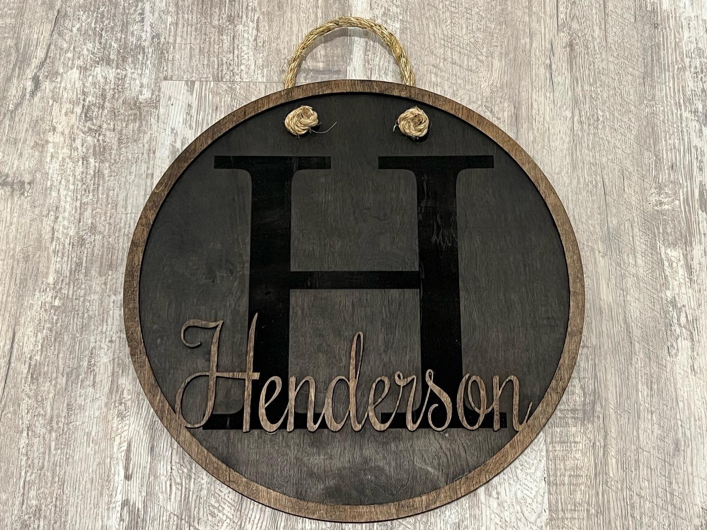 Personalized Door Sign