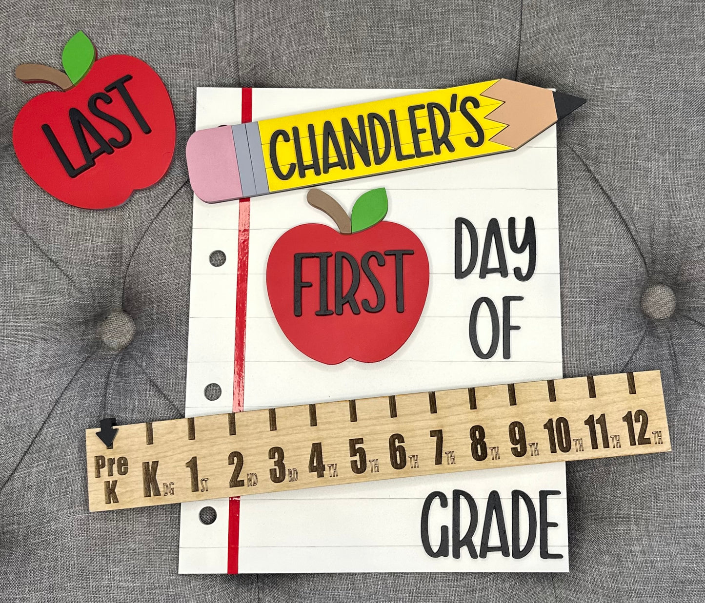 First/Last Day Of School Sign