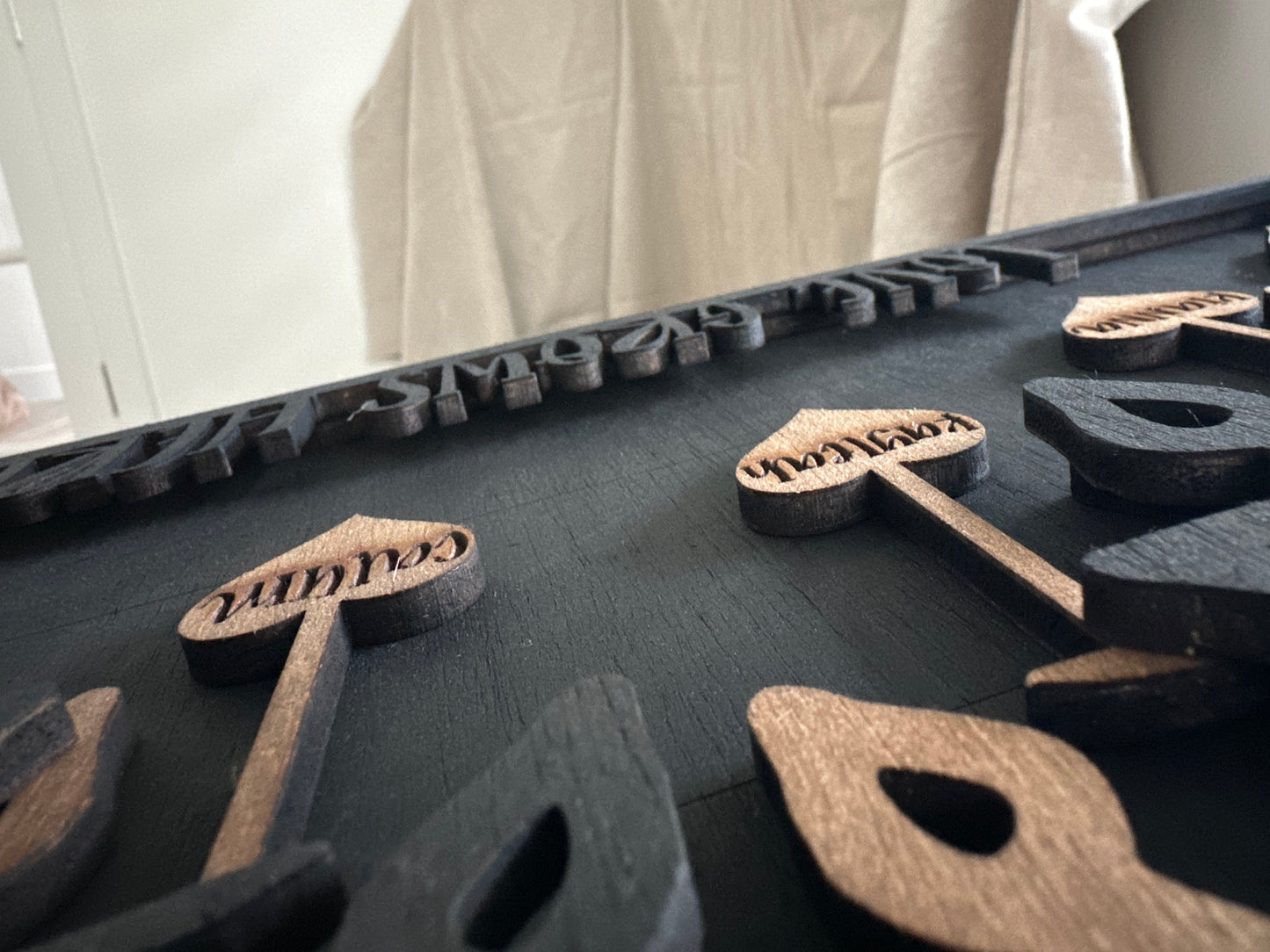 3D Family Tree Sign