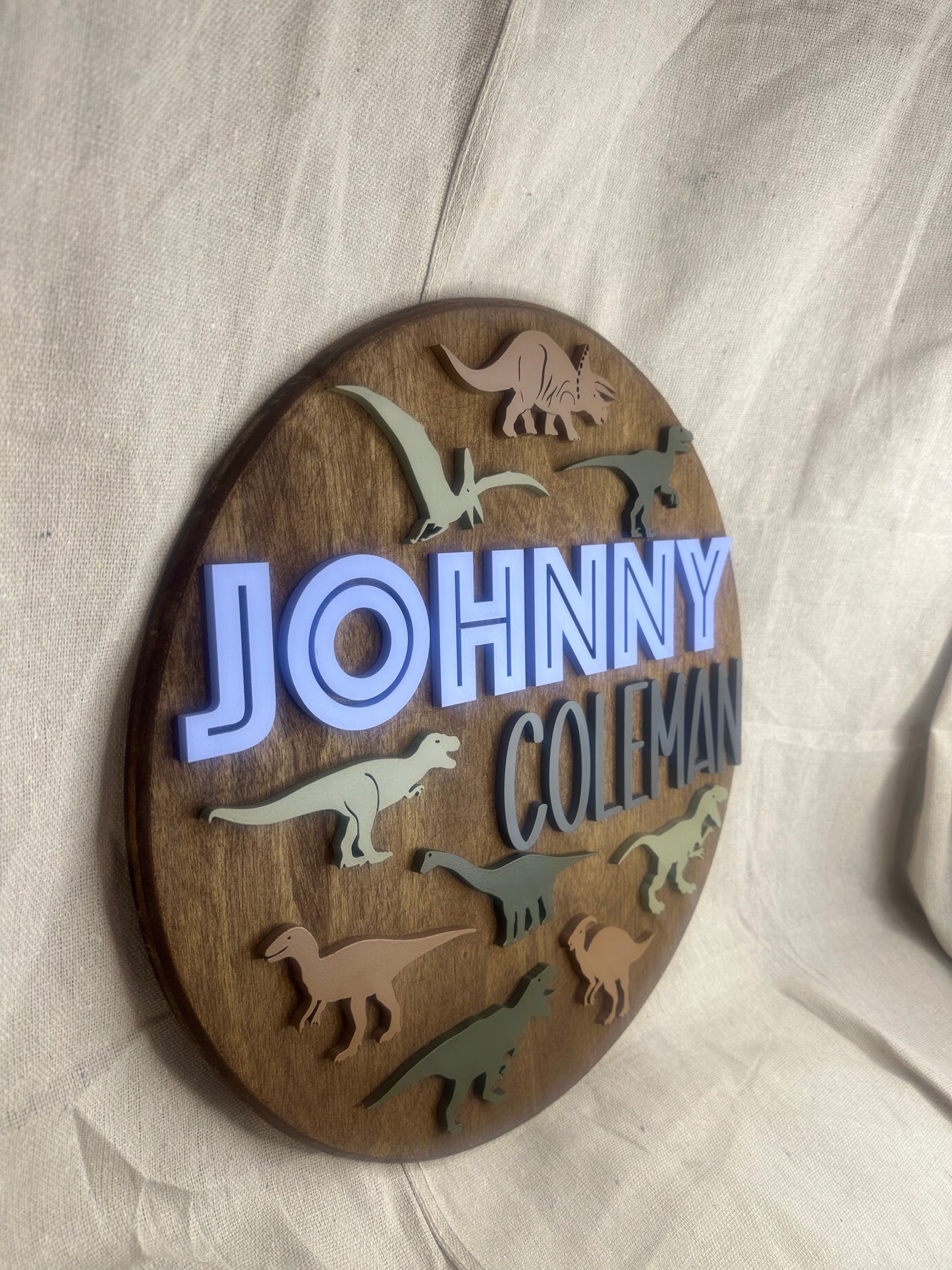 18” Dinosaur Nursery Sign