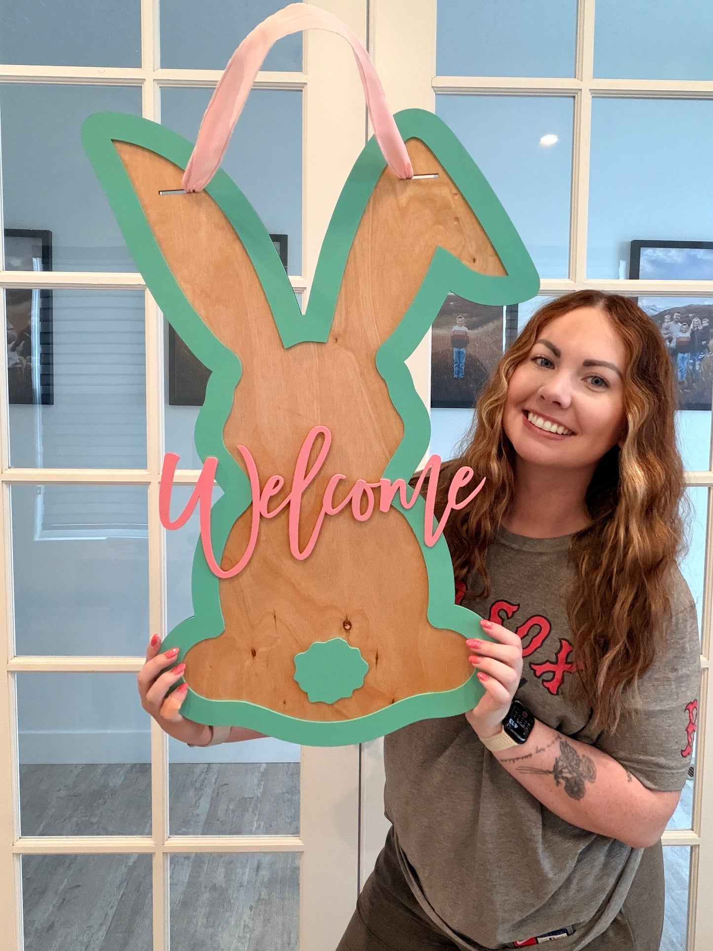 Easter Front Door Sign