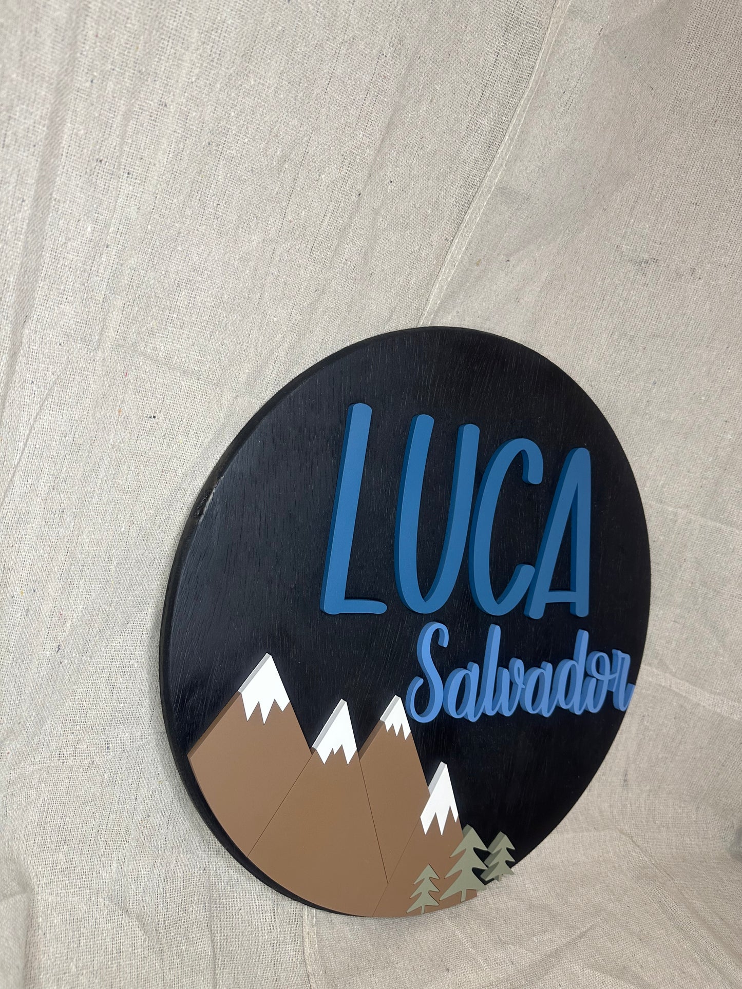 18” Mountain Nursery Sign