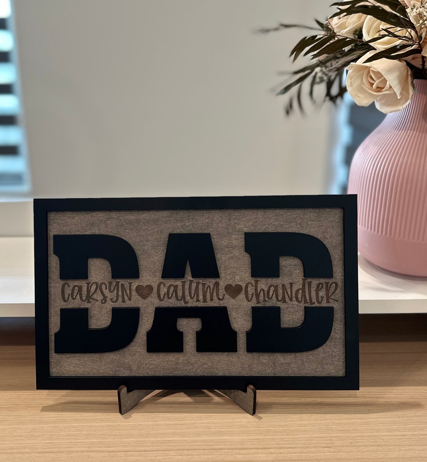 Personalized Dad Sign