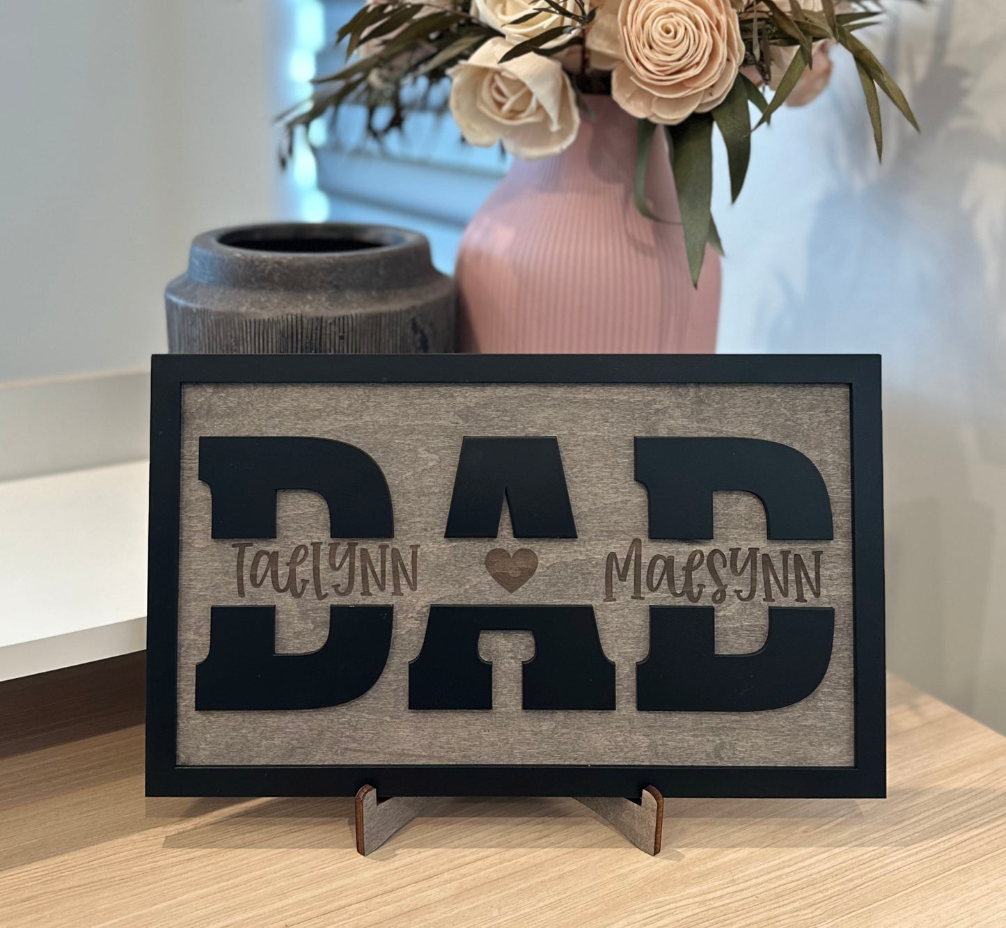 Personalized Dad Sign