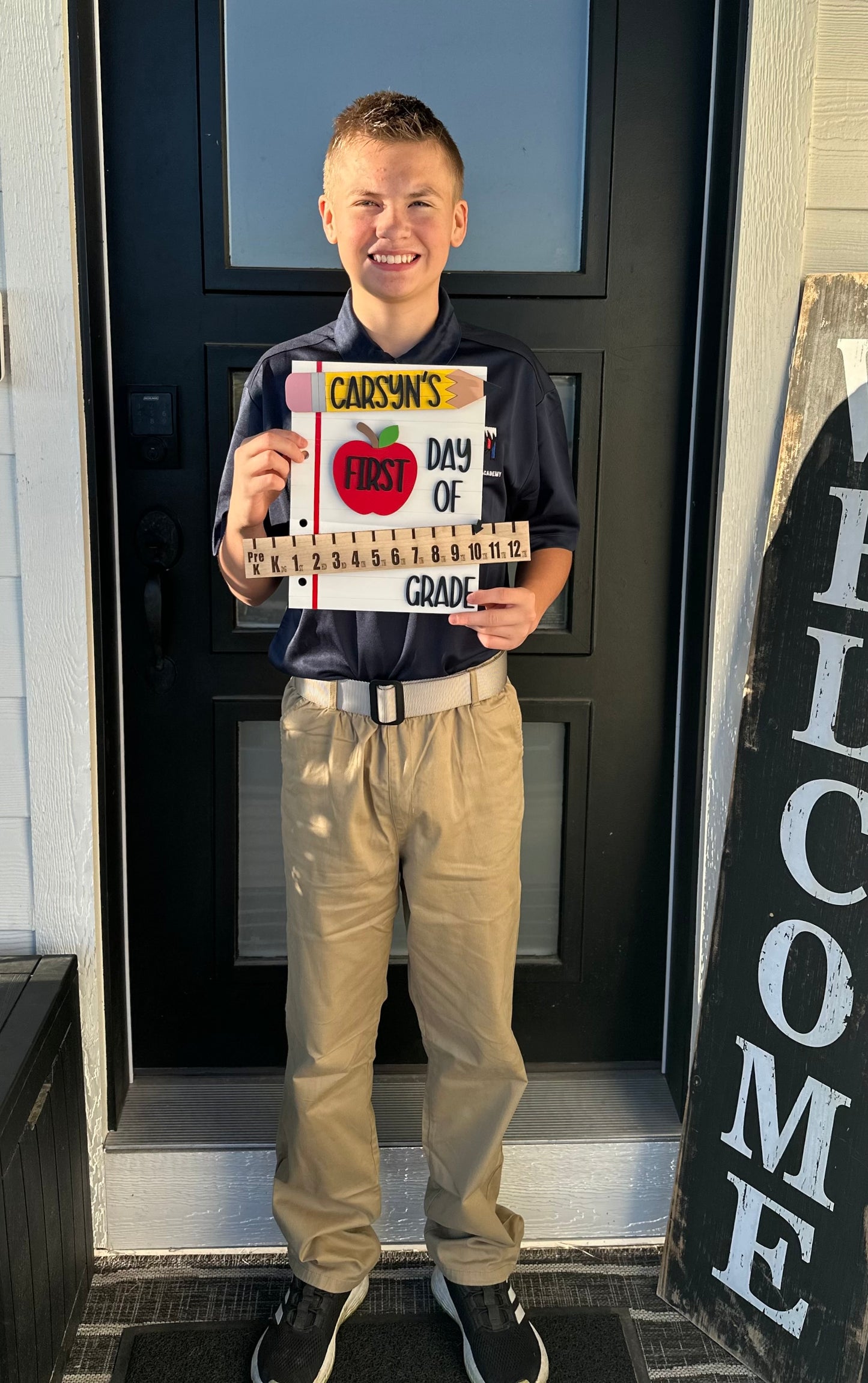 First/Last Day Of School Sign