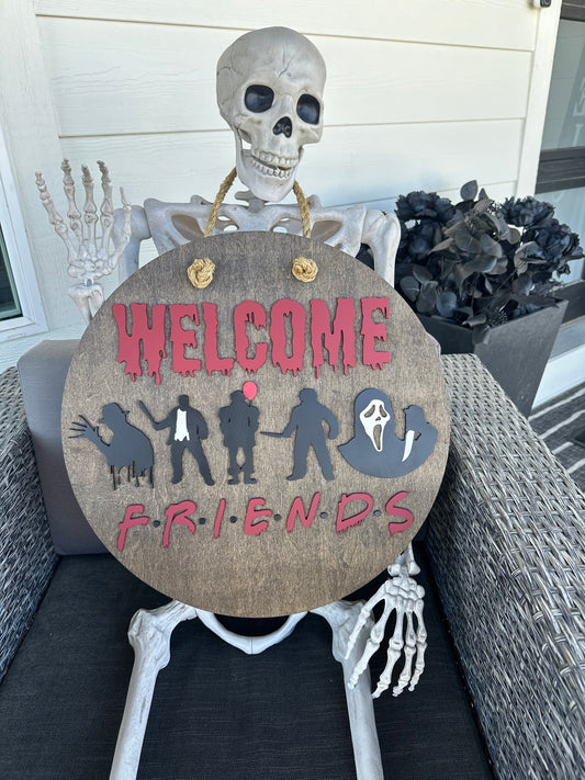 18” Halloween Door Sign