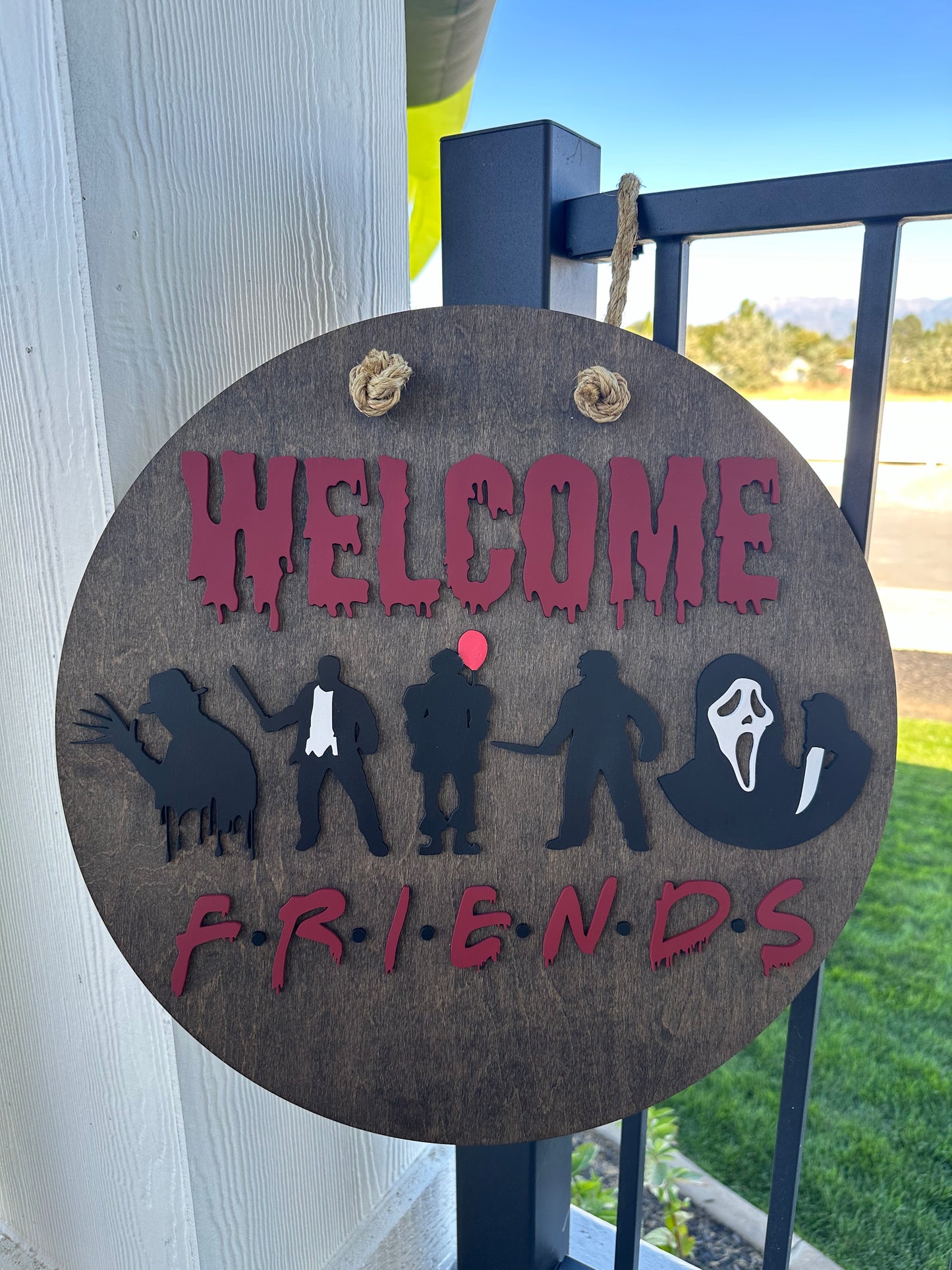 18” Halloween Door Sign