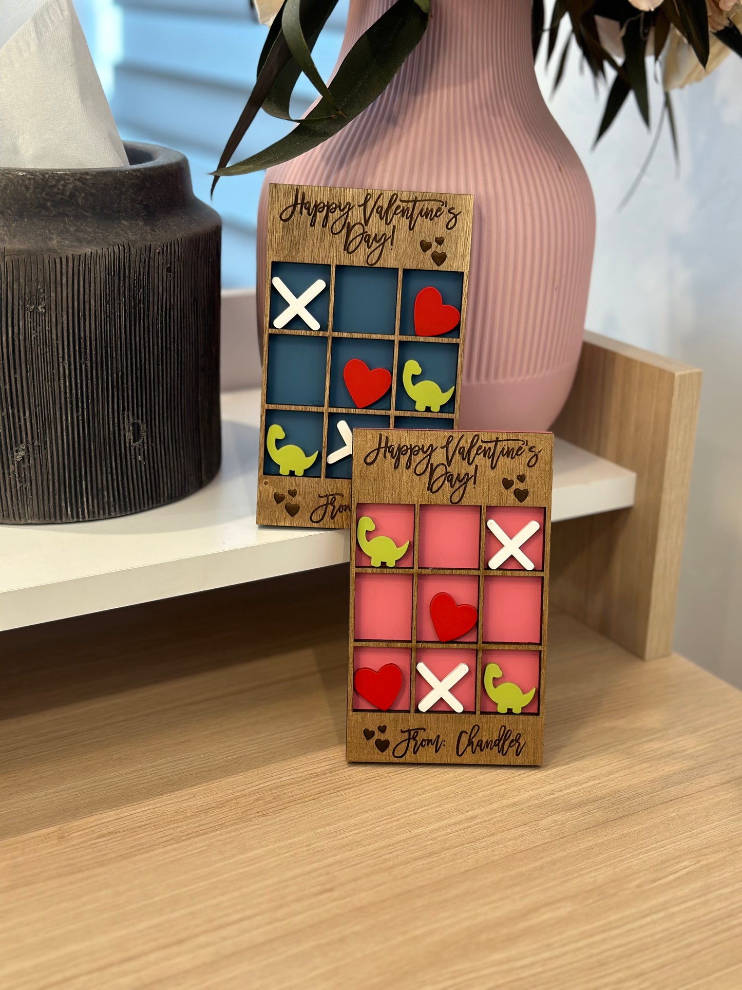 Valentine’s Tic Tac Toe Card