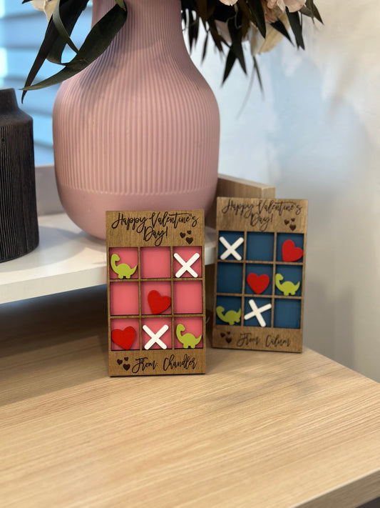 Valentine’s Tic Tac Toe Card